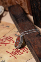 山鬼和田玉吊坠｜雷令净秽，八卦安身