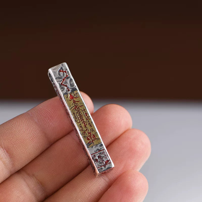 天蓬尺银吊坠｜天罡镇煞，随身守正